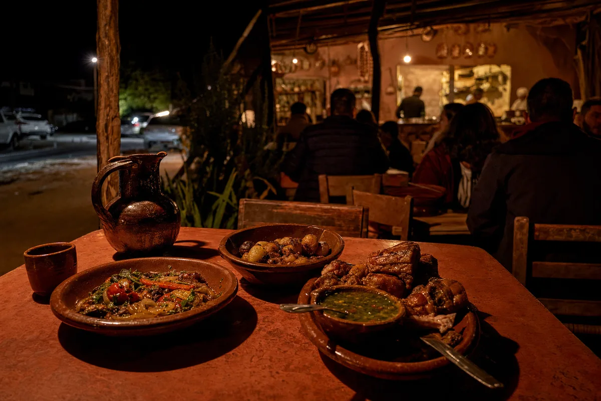 Regionale Küche unterwegs: so finden Sie, wo Einheimische essen